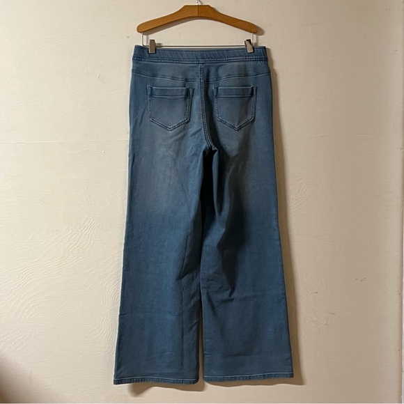 J.Jill Pure Jill Wide Leg Pull On Jeans Regular Lake Vaughn Wash Women’s XS - Picture 7 of 10